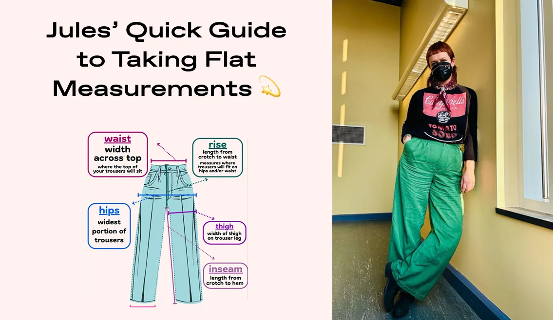 Jules' Guide to Taking Flat Measurements